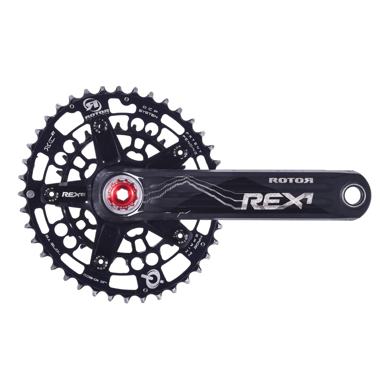 USED Rotor Rex 1 MTB Crankset 175mm 40/26T BB30