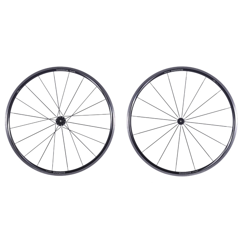 USED Shimano WH-R550 650C Road Wheelset Clincher Quick Release Shimano HG 10 speed Freehub