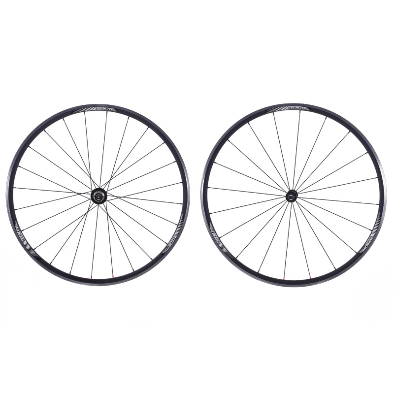 USED Techlite Rim Brake Road Wheelset 700c Aluminum Lightweight