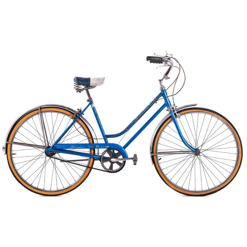 USED Vintage Schwinn Chicago Deluxe Breeze Women’s 3 speed Steel Cruiser Blue Sturmey Archer