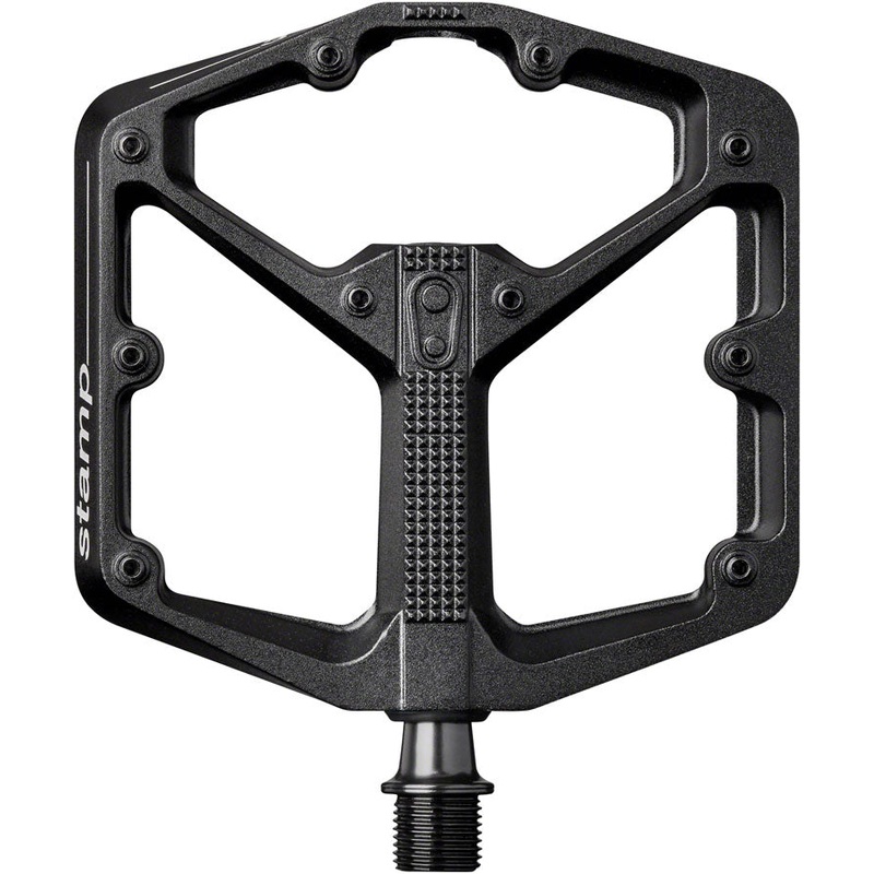 NEW Crank Brothers Stamp 3 Pedals – Platform, Magnesium, 9/16″, Black, Large