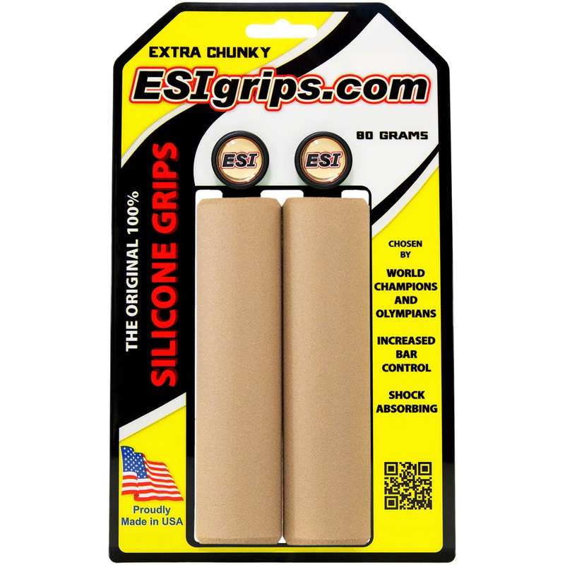 NEW ESI Extra Chunky Grips – Tan