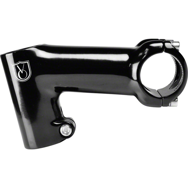 NEW Velo Orange Tall-Stack Stem – 80mm, 31.8 Clamp, -17, 1 1/8″, Aluminum, Black