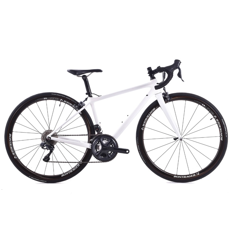 USED 2011 Trek Madone 6.2 Di2 Project One 44cm White Shimano Ultegra Di2 2×11 Speed