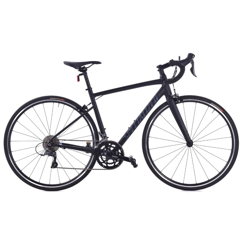 USED 2022 Specialized Allez E5 52cm Claris Road Bike 2×8 speed Black