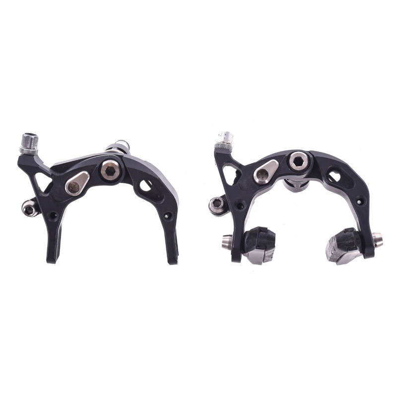 USED Ciamillo Zero Gravity Road Caliper Titanium Rim Brake Set 0G-07 Ti (needs pad holders)