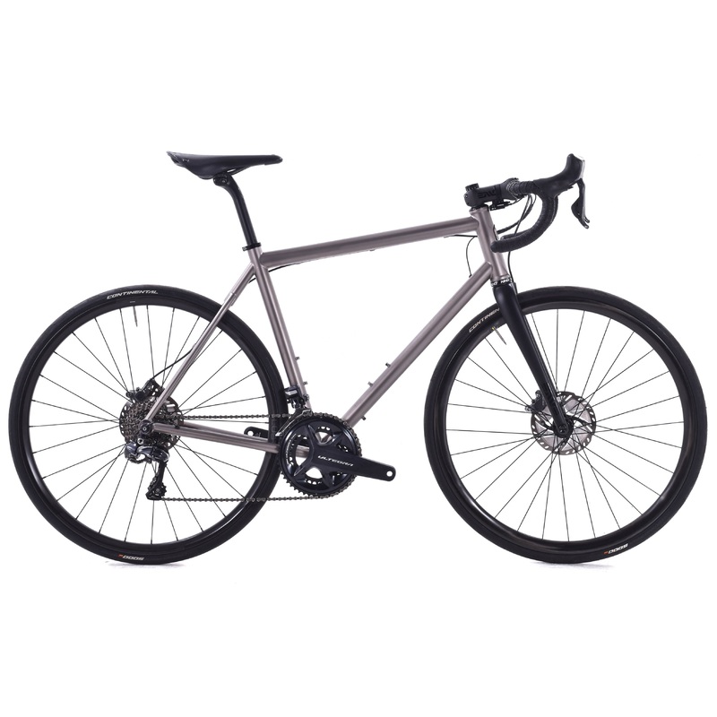 USED Moots Titanium All Road Disc 58cm Road Bike Shimano Ultegra Di2 2×11 ENVE Components