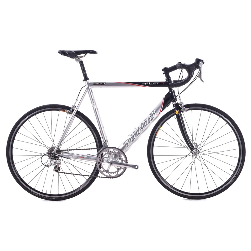 USED Specialized Allez Comp 56cm Aluminum Road Bike Ultegra 2×9 Speed Rim Brake