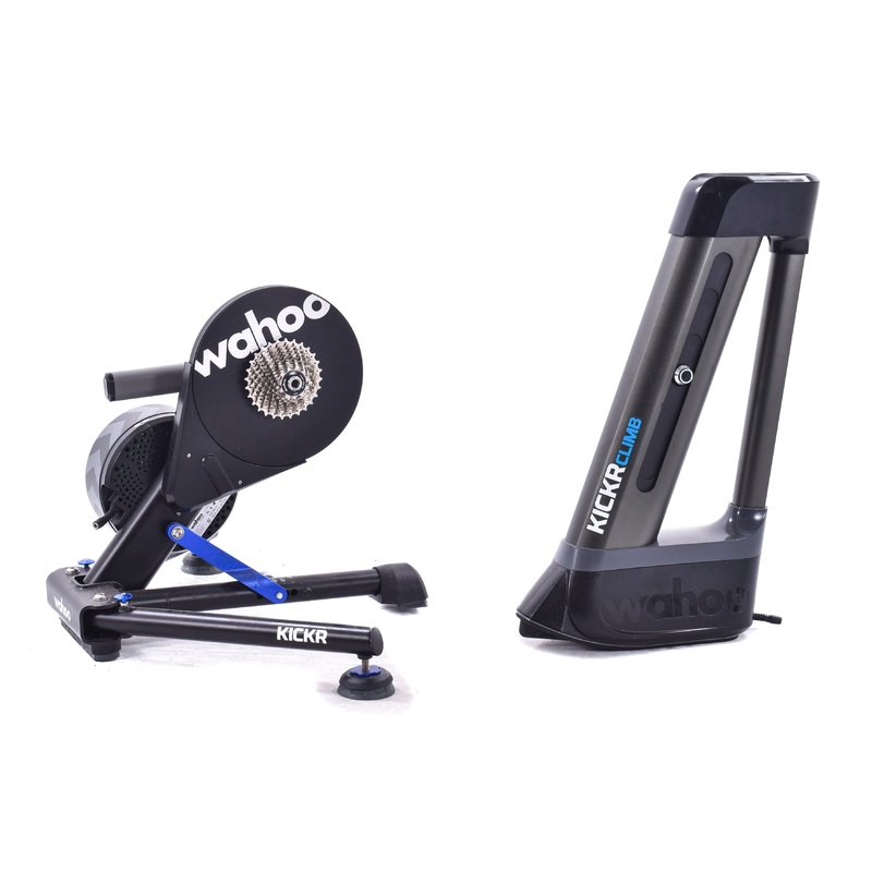USED Wahoo KICKR Smart Trainer w/ KICKR Climb Indoor Grade Simulator