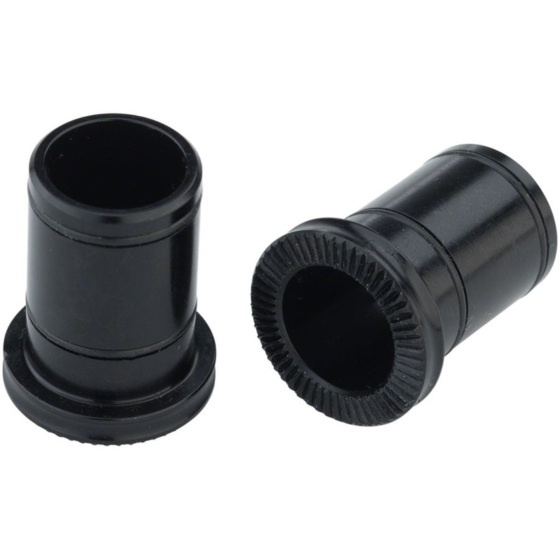 NEW All-City Go-Devil Front Hub Conversion Caps: 12mm Thru Axle, Black