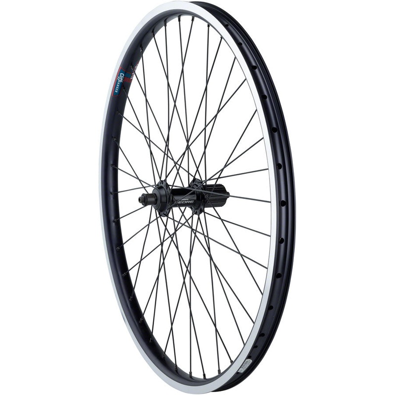NEW Quality Wheels Value HD Series Rear Wheel – 26″, QR x 135mm, Rim Brake, HG 10, Black