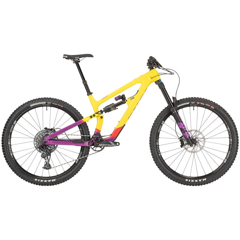 NEW* Salsa Cassidy Carbon GX Eagle Bike – 29″, Carbon, Yellow/Purple, Large, GRADE A – LIKE NEW