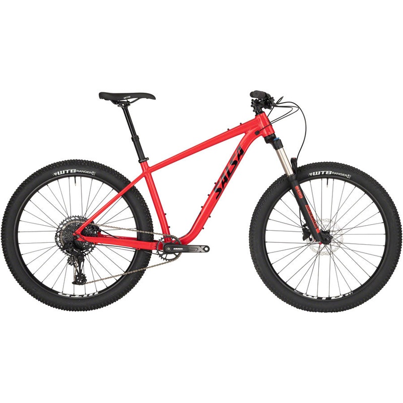 NEW* Salsa Rangefinder SX Eagle 27.5+ Bike – 27.5″, Aluminum, Red, Medium, GRADE A – LIKE NEW