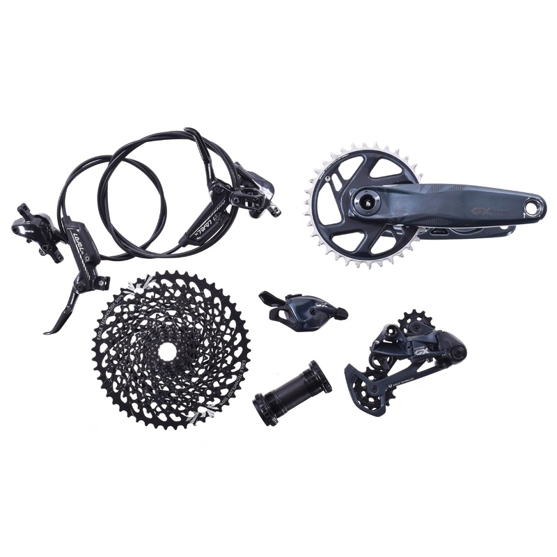 NEW take off SRAM GX Eagle 1×12 Groupset 175mm 34T DUB Crankset Shifter Derailleur 10-50T XD Driver SRAM Level TL Brakes