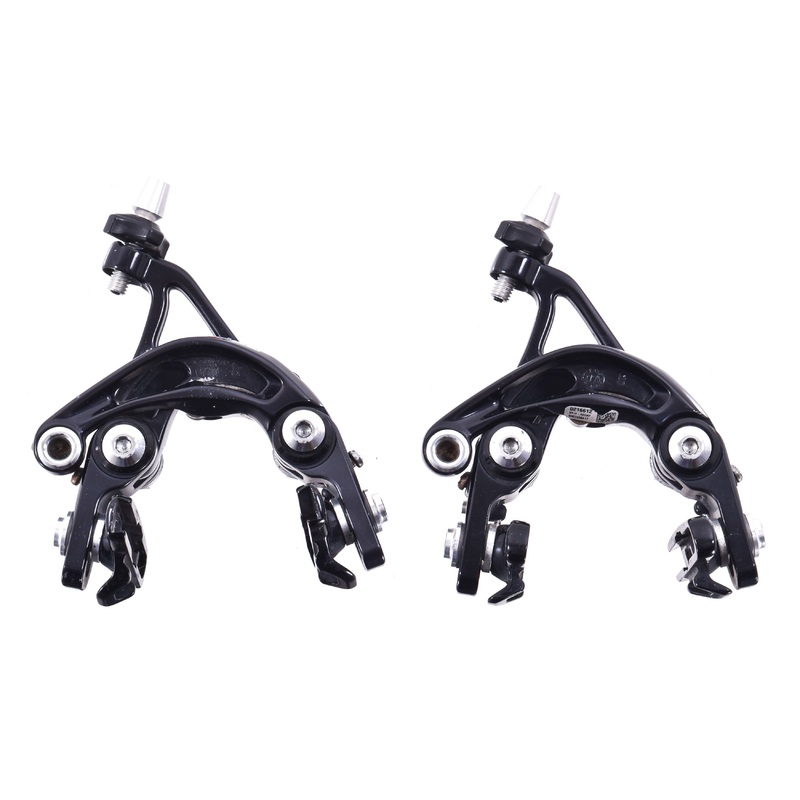 USED Campagnolo Record Direct Mount Road Brake Caliper Set Black