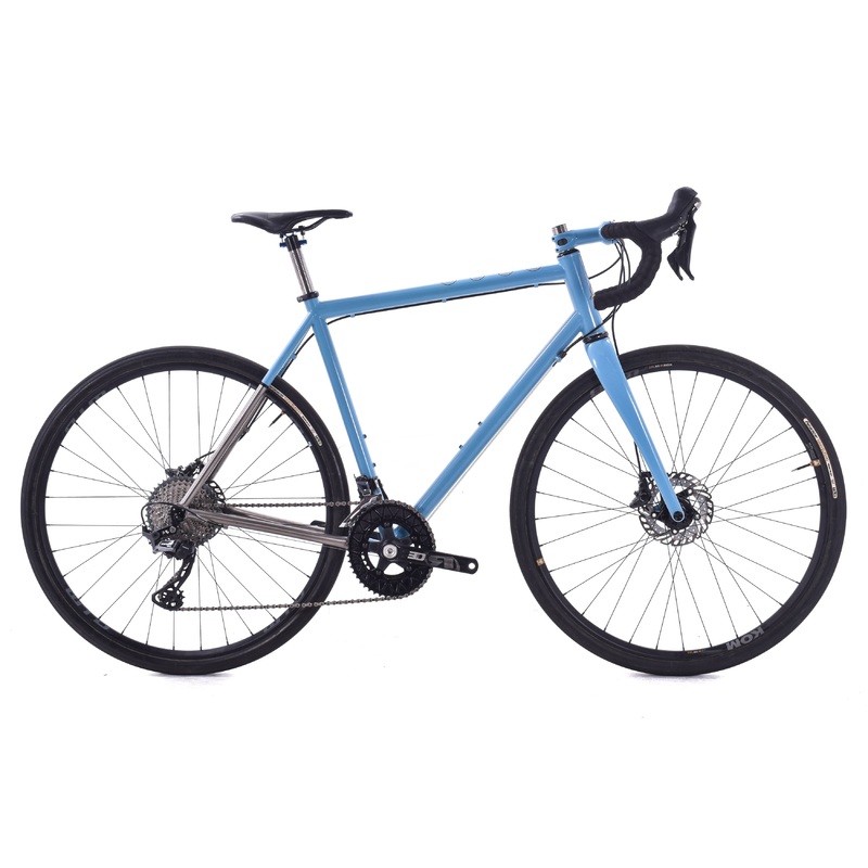 USED KISH Custom Titanium Gravel/All-Road Bike 56cm Shimano Ultegra/GRX 2×11 speed