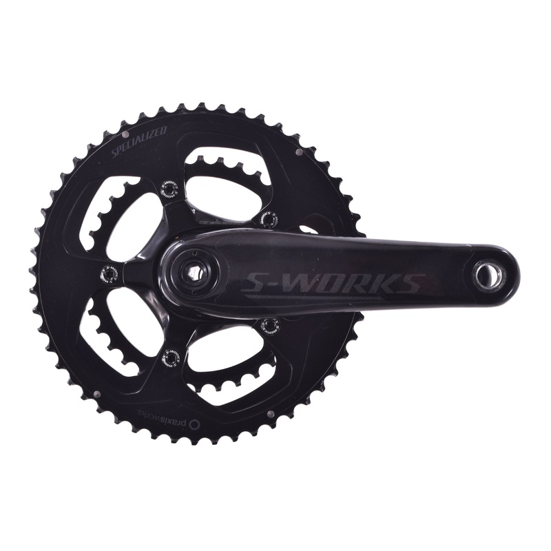 USED Specialized S-Works Carbon Road Crankset 175mm 110mm BCD 52/36T BB30 OSBB