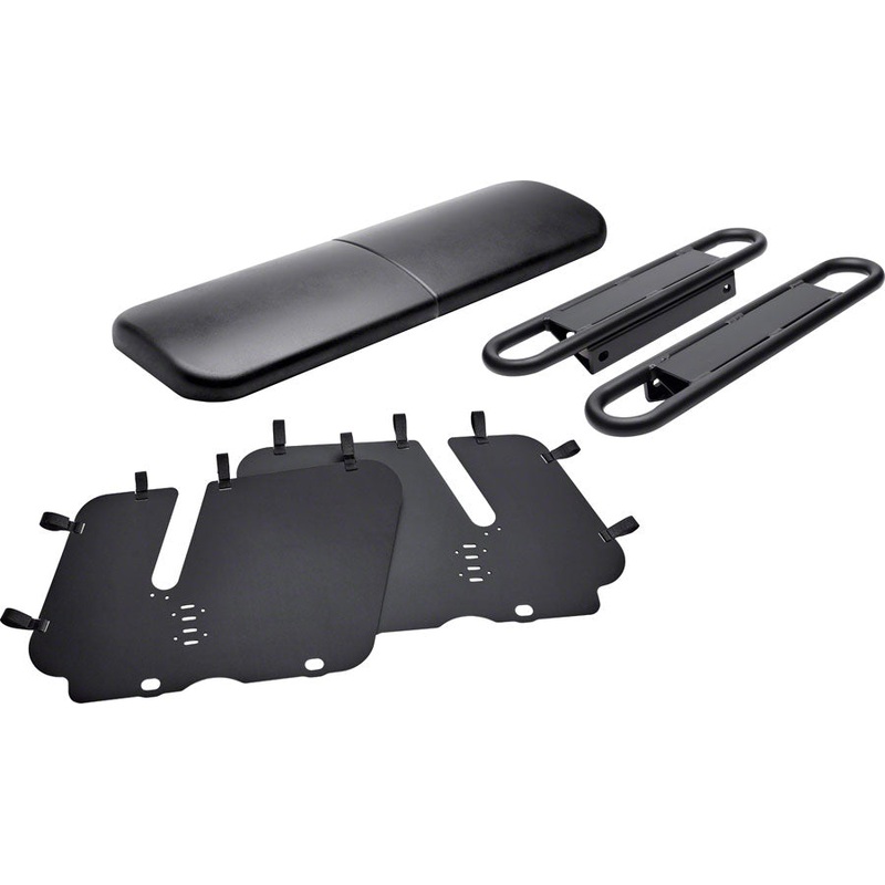 NEW Benno RemiDemi XL Passenger Kit – Seat Pad, Mount Rails, Wheel Guard Set, Black