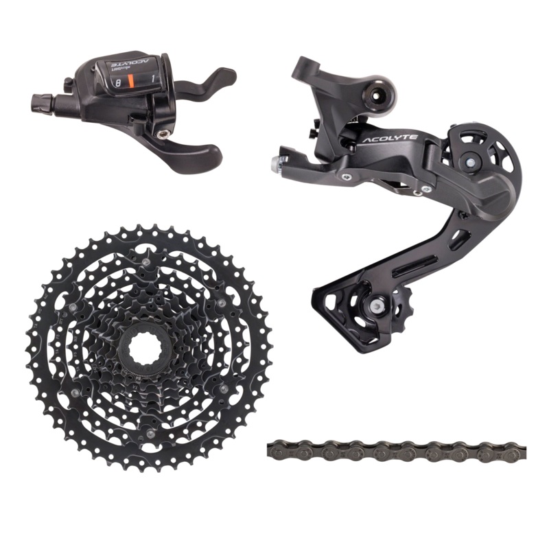 NEW microSHIFT Acolyte 1×8 Speed Groupset 12-46t