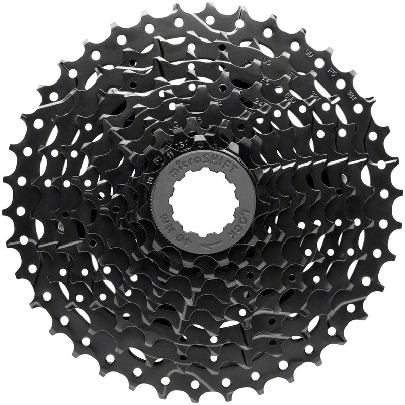 NEW microSHIFT ADVENT Super Short Cassette – 9 Speed, 11-38t, Black, ED Coated
