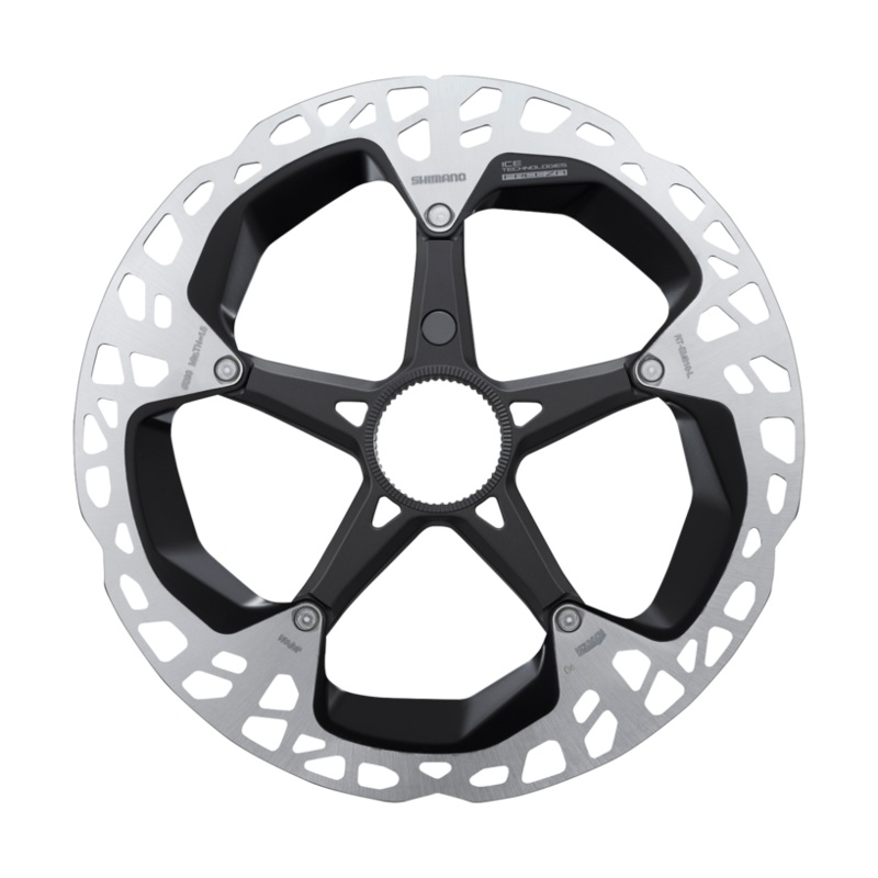 NEW Shimano STEPS RT-EM910 Disc Brake Rotor – 203mm, Center Lock, External Lockring, Rear Only with Magnet Bracket