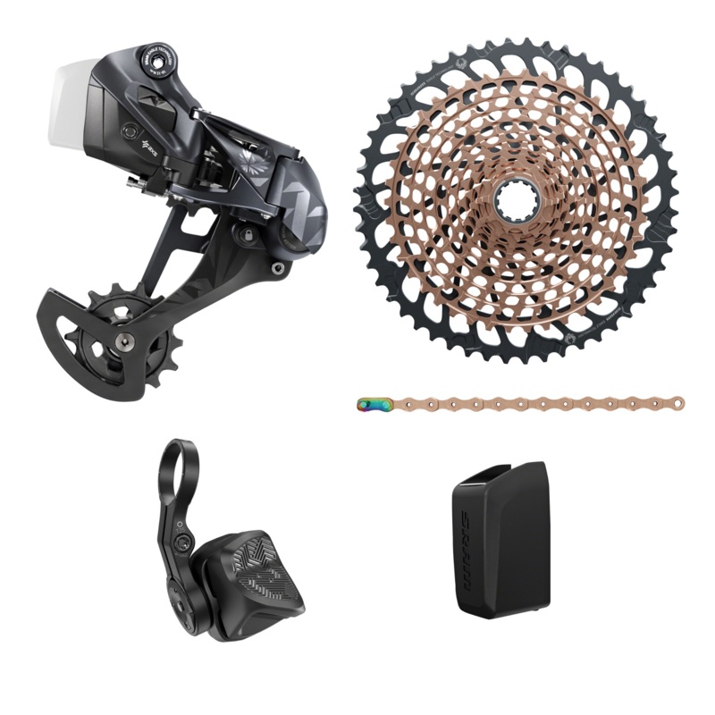 NEW SRAM XX1 Eagle AXS Groupset – 1×12, AXS POD Controller / Rocker / Ultimate Copper AXS POD 10-52t
