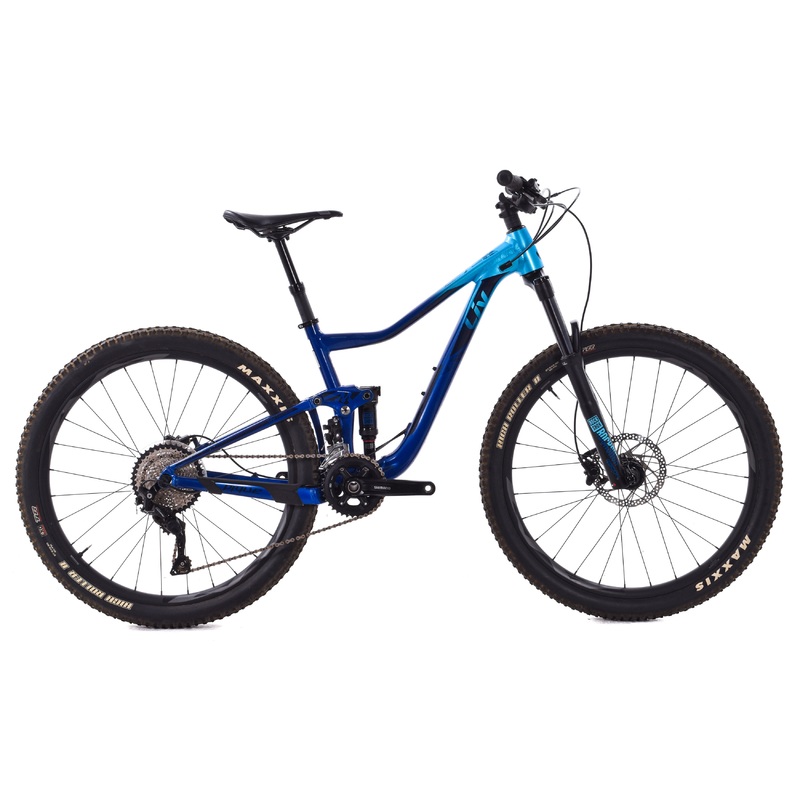 USED 2019 Liv Pique 2 Small Full-Sus MTB 27.5″ Shimano 2×10 speed Blue