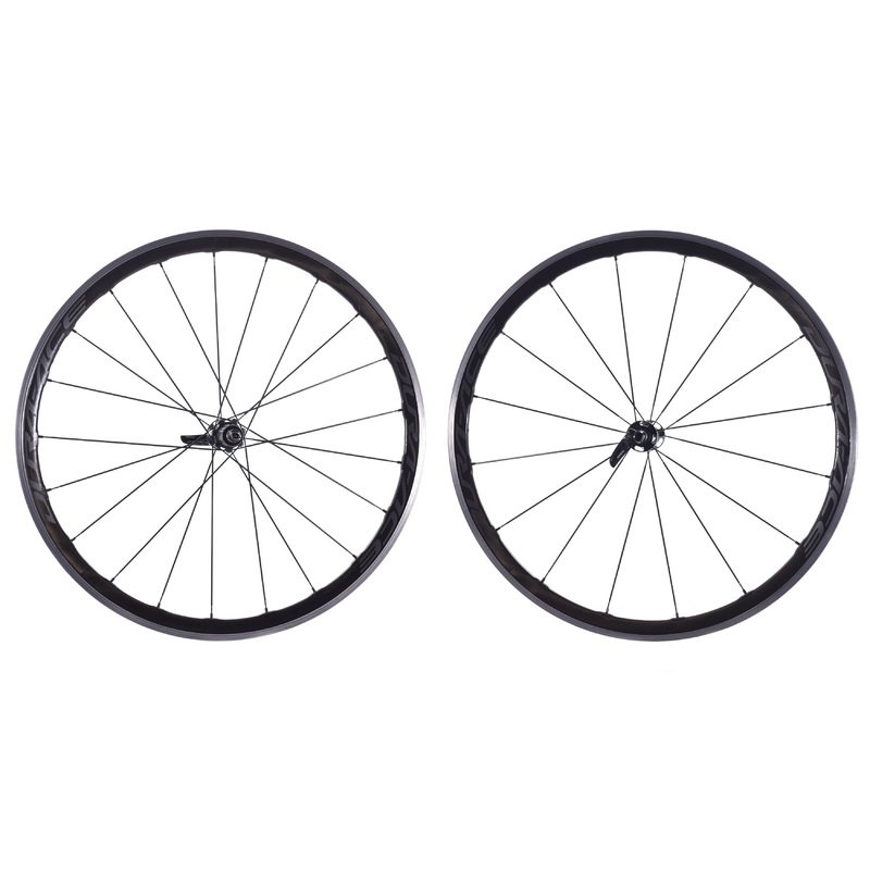 USED Shimano Dura-Ace R9100 C40 Carbon/Alloy 700C Road Wheelset Rim Brake Quick Release