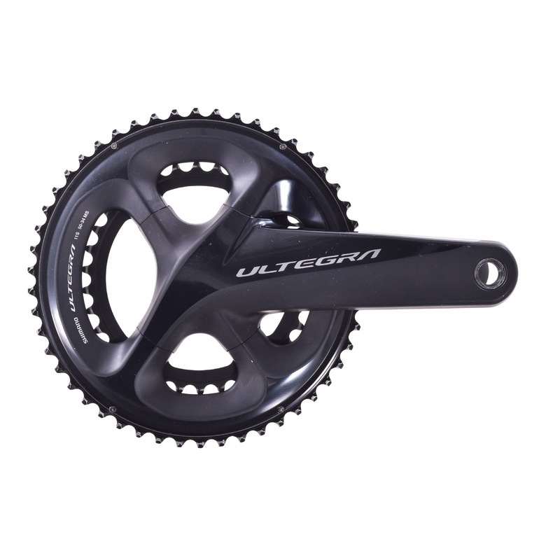 USED Shimano Ultegra FC-R8000 172.5 50/34T 2×11 speed Road Crankset