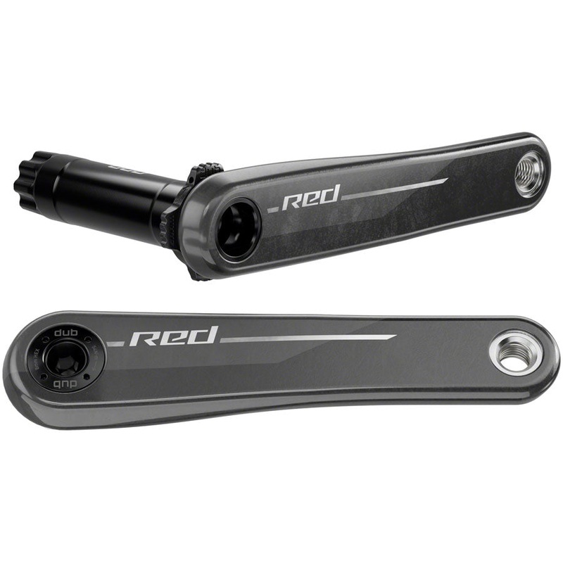 NEW SRAM RED 1x XPLR Wide Crank Arm Assembly – 13-Speed, 8-Bolt Direct Mount, DUB Spindle, Natural Carbon, E1 160mm