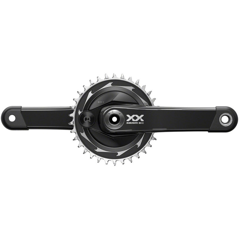 NEW SRAM XX SL Eagle T-Type AXS Power Meter (Spider) Crankset – 12-Speed, 34t Chainring, DM Thread Mount, DUB Spindle Interface, Black 165mm