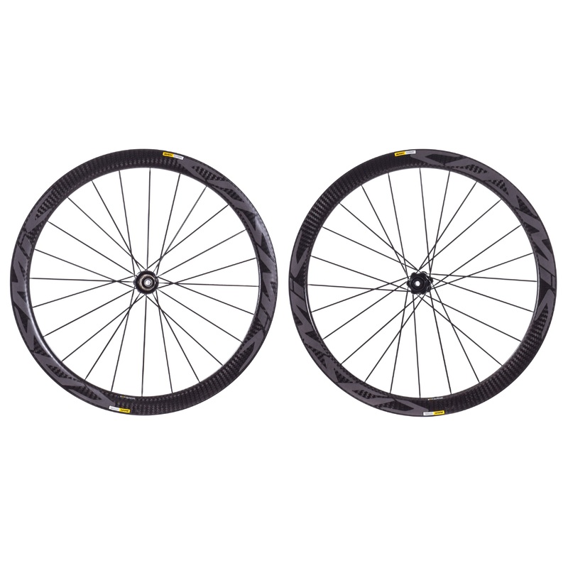 USED Mavic Cosmic Pro Carbon Centerlock Disc 700C Wheelset 12mm Thru Axle Shimano/SRAM HG 11 speed