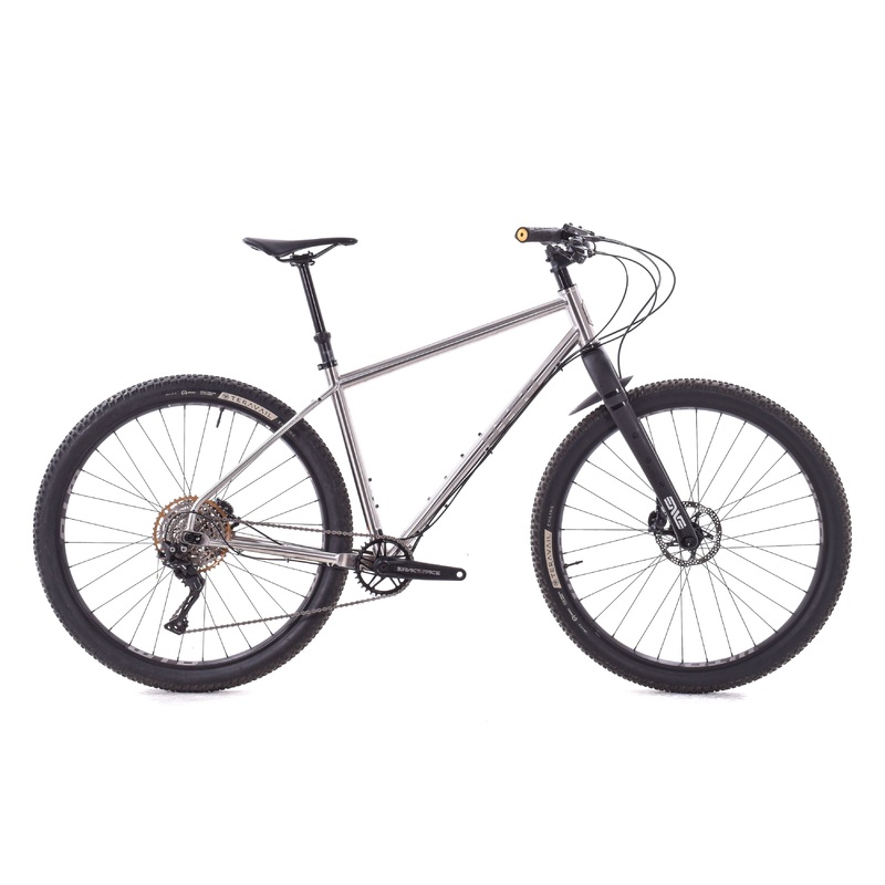 USED Otso Fenrir Stainless Steel Adventure Gravel/Bikepacking/Mountain Bike Large Shimano XT 1×11 speed