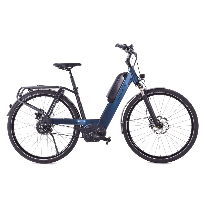 USED Riese and Muller Nevo EBike 18.5″ 350w Class 1 Step Thru Internal Gear Hub 8 Speed