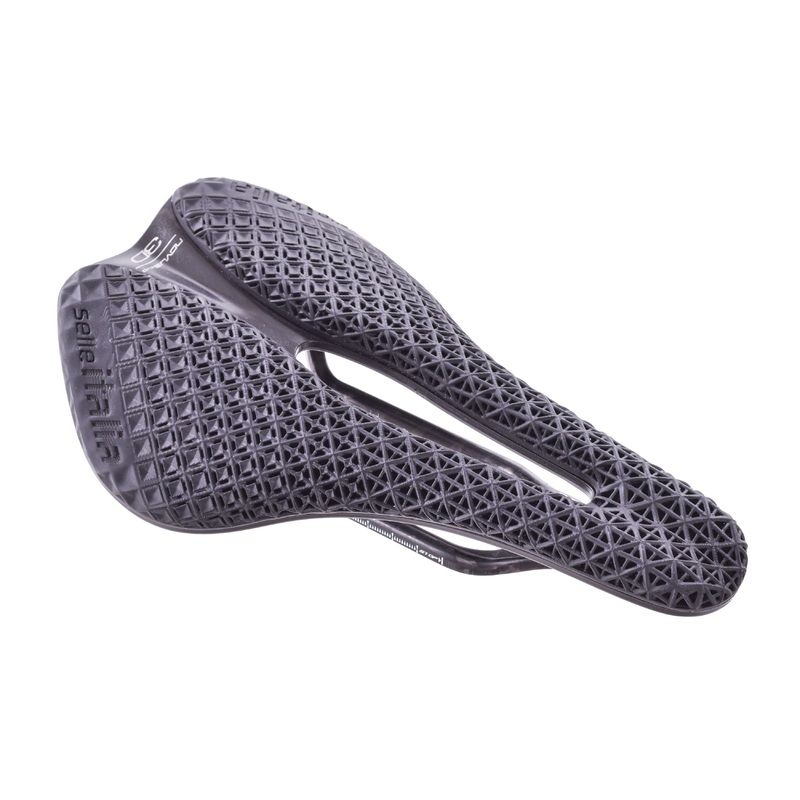 USED Selle Italia Novus Boost Evo 3D Kit Carbonio Superflow Saddle Carbon Rail 145mm ID Match L3 w/ Cut Out 3D Printed