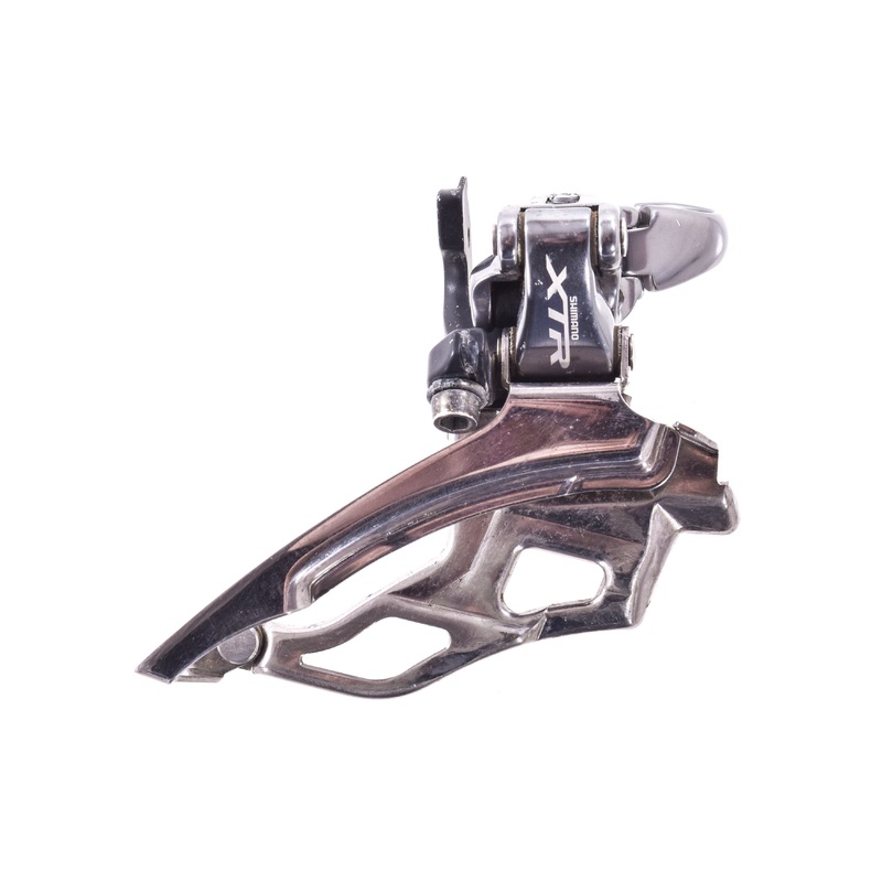 USED Shimano XTR FD-M961 Front Derailleur Triple 3×9 speed 34.9mm Clamp