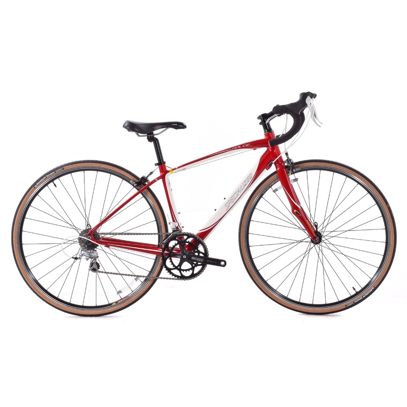 USED Specialized Dolce Sport 48cm Women’s Alloy Road Bike Red/White Shimano Sora 2×9