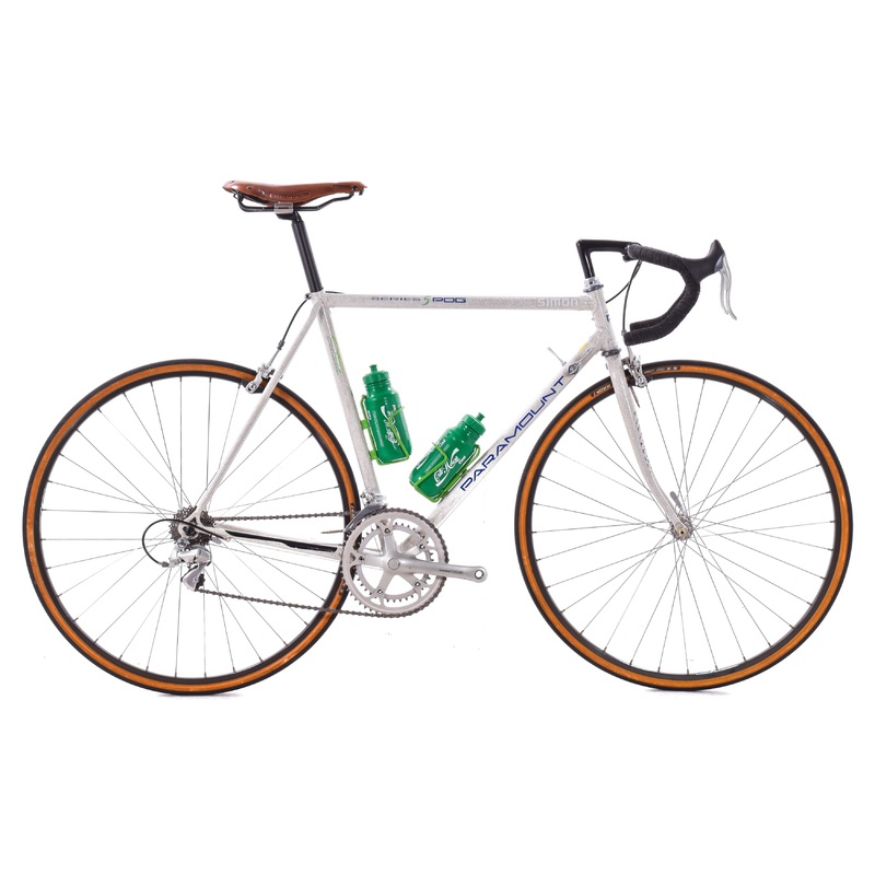 USED Vintage 1995 Schwinn Paramount PDG 56cm Lugged Tange OS Steel Road Bike Schwinn Shimano 105 Made in Japan- AS IS