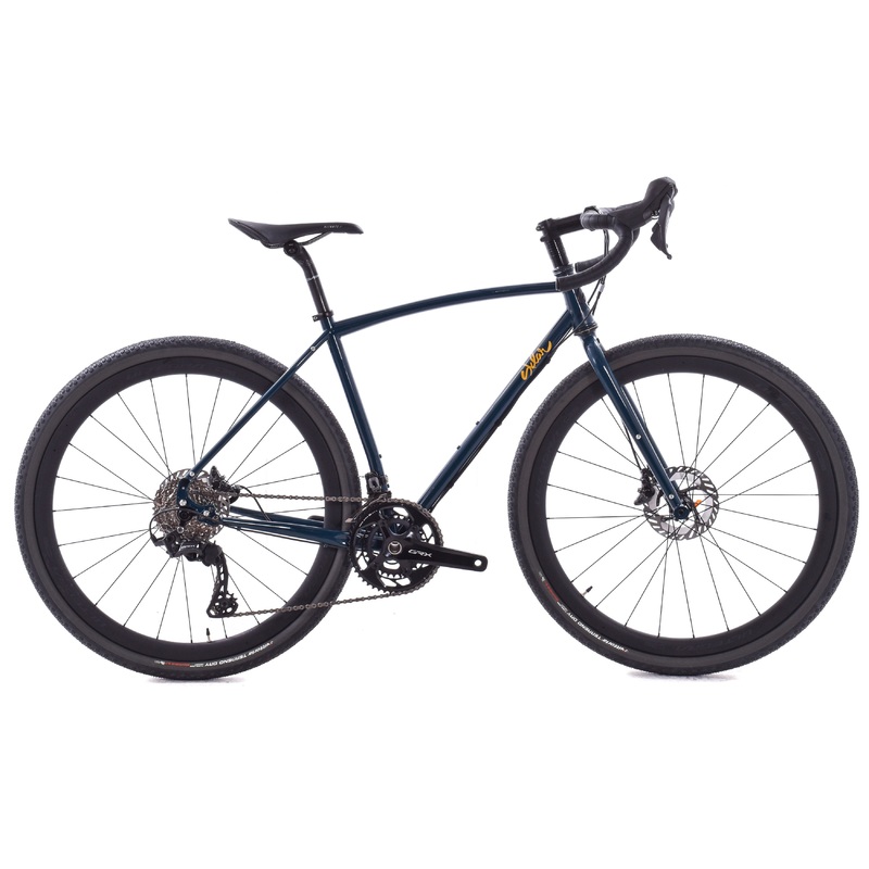 NEW DEMO Sklar SuperSomething Steel All-Road/Gravel Bike 52cm Ocean Blue Shimano GRX 2×12 speed w/ Carbon Wheels