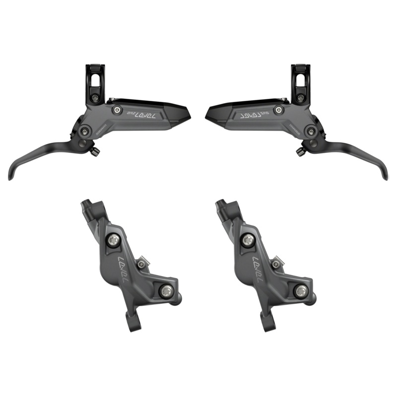 NEW Level Bronze Stealth 4-Piston Disc Brake and Lever – Front and Rear Set