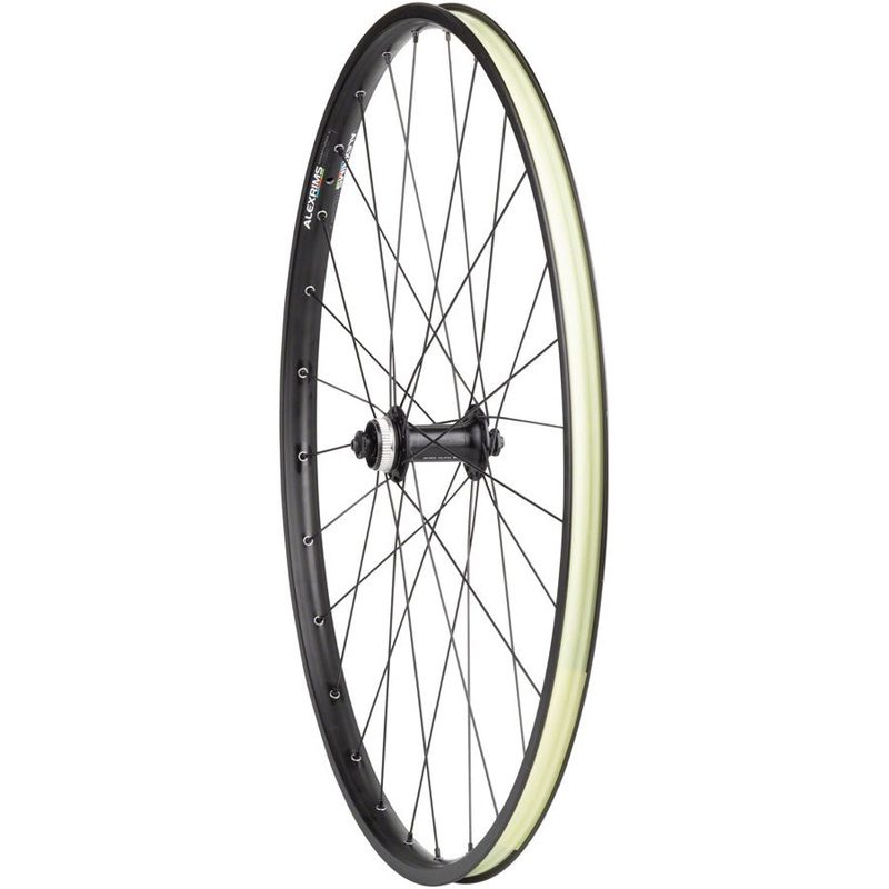 NEW Quality Wheels Value Double Wall Series Disc Front Wheel – 650b, QR x 100mm, Center-Lock, Black