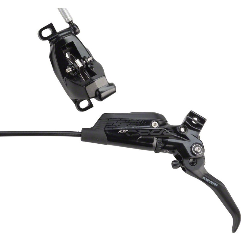 NEW SRAM Code RSC Disc Brake and Lever – Front or Rear, Hydraulic, Post Mount, Black, A1