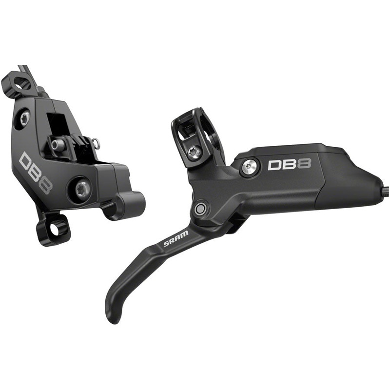 NEW SRAM DB8 Disc Brake and Lever – Rear, Mineral Oil Hydraulic, Post Mount, Diffusion Black, A1