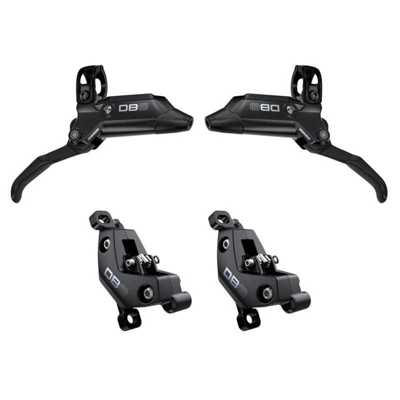 NEW SRAM DB8 Stealth 4-Piston Disc Brake and Lever – Front and Rear Set