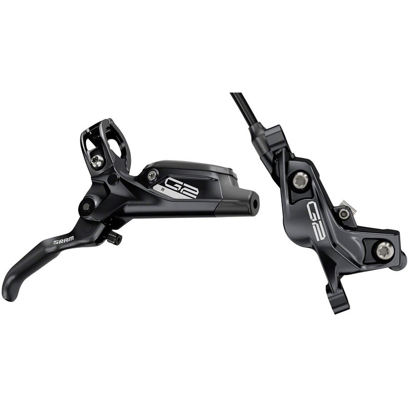 NEW SRAM G2 R Disc Brake and Lever – Front, Hydraulic, Post Mount, Diffusion Black Anodized, A2