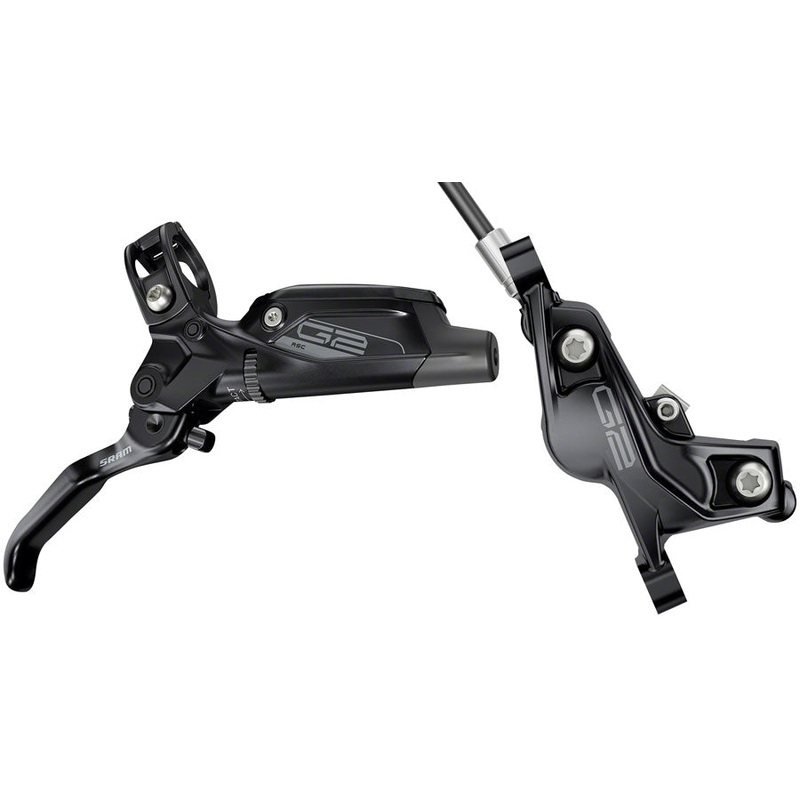 NEW SRAM G2 RSC Disc Brake and Lever – Rear, Hydraulic, Post Mount, Diffusion Black, A2