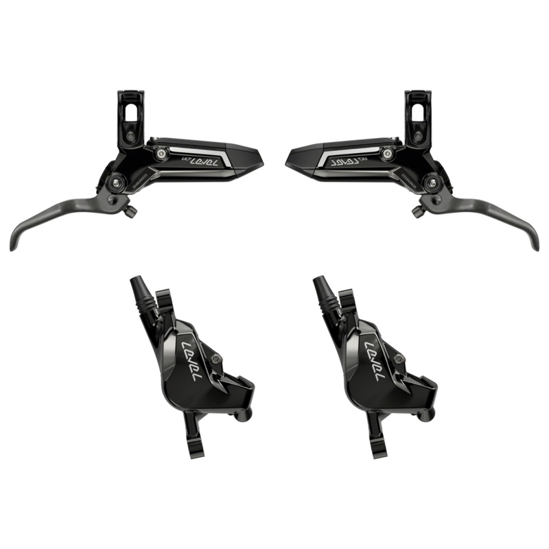 NEW SRAM Level Ultimate Stealth 2-Piston Disc Brake and Lever – Front and Rear Set