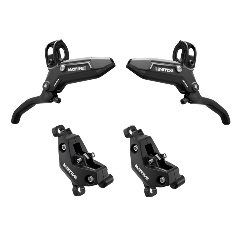 NEW SRAM Motive Bronze 4-Piston Disc Brake and Lever – Front and Rear Set