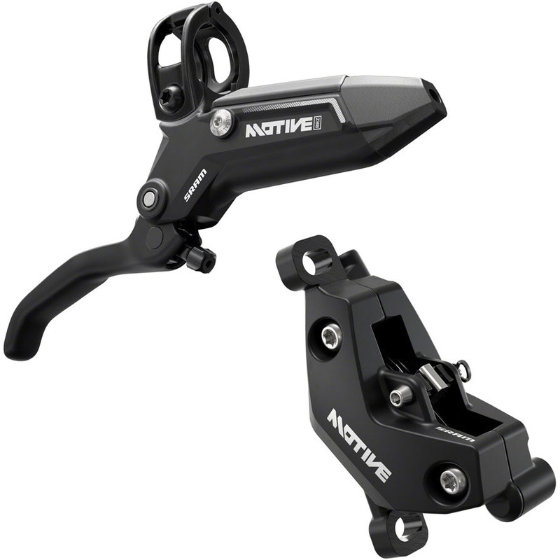 NEW SRAM Motive Bronze Disc Brake and Lever – Front, 950mm Hose, Post Mount, 4-Piston, Aluminum Lever, Diffusion Black, A1