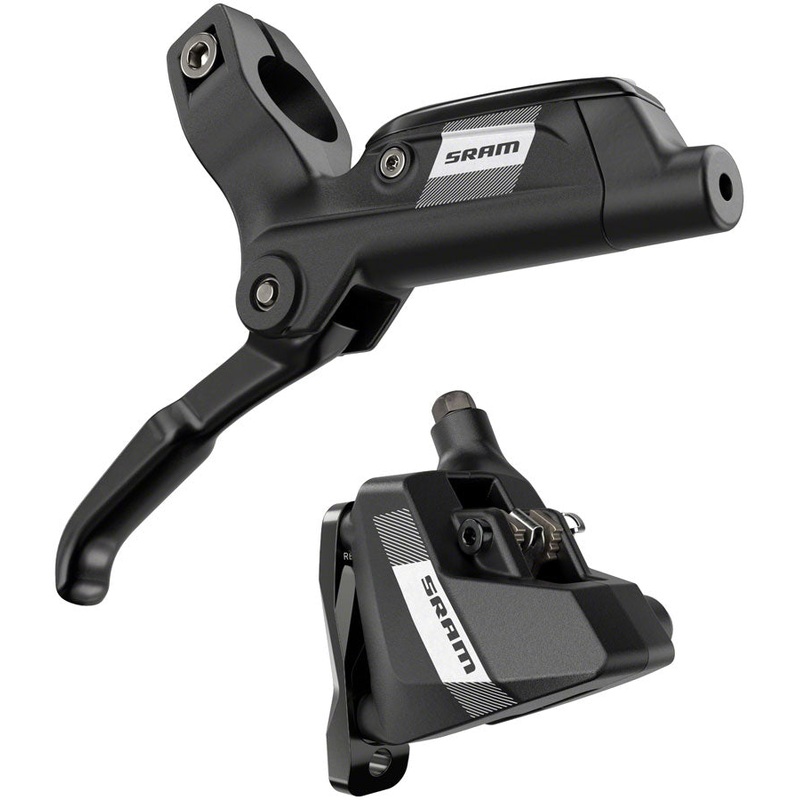 NEW SRAM S300 Disc Brake and Lever – Right/Rear, Flat Mount, 2-Piston, 20mm Offset, Black, A1